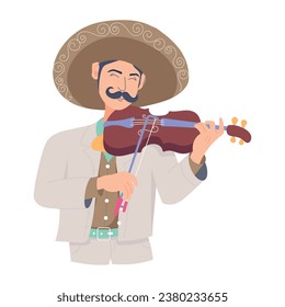 Download flat icon of mariachi violin