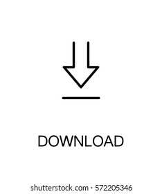 Download flat icon. Single high quality outline symbol for web design, mobile app. Download vector thin line icons or logo.