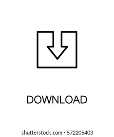 Download flat icon. Single high quality outline symbol for web design, mobile app. Download vector thin line icons or logo.