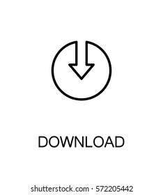 Download flat icon. Single high quality outline symbol for web design, mobile app. Download vector thin line icons or logo.