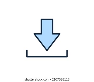 Download  flat icon. Thin line signs for design logo, visit card, etc. Single high-quality outline symbol for web design or mobile app. Siign outline pictogram.