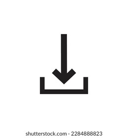 Download flat icon, vector illustration on gray background