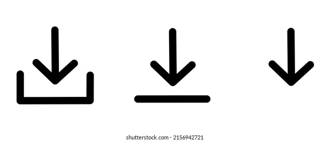 download flat vector icon. install symbol. download icon. upload button. load symbol. modern, simple flat vector illustration