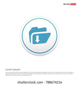 Download Folder Icon Background icon template