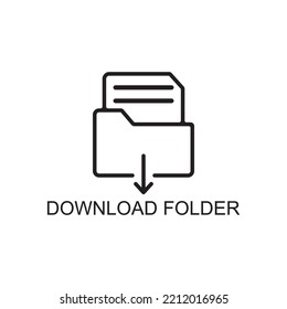 download folder icon , document icon