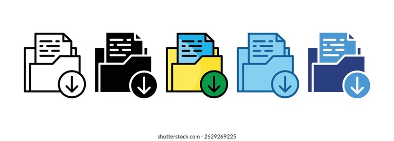 Download Folder Icon Element For Design