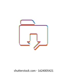 Download Folder - Vector App Icon