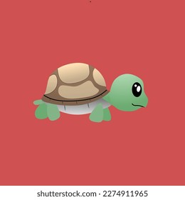 Download free vector cute turtle