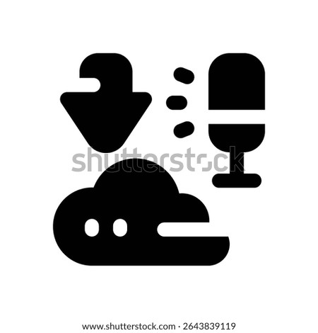 download glyph icon. Strong and solid vector icon for websites, mobile interfaces, presentations, and visual branding. High quality and easy to edit.