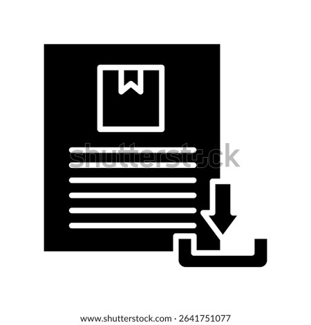 Download glyph, mini illustration icon. use for modern concept, print, UI, UX kit, web and app development. Vector related to product offering, marketing, business.