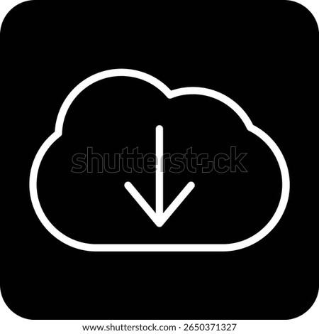 Download Glyph Vector Icon Design