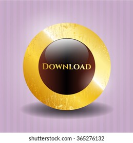 Download gold emblem