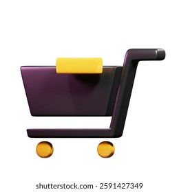 Download a high-quality "Delete from Cart" 3D icon vector design with realistic 3D render. Perfect for e-commerce websites, apps, and digital projects. Scalable, editable, and professional icons.
