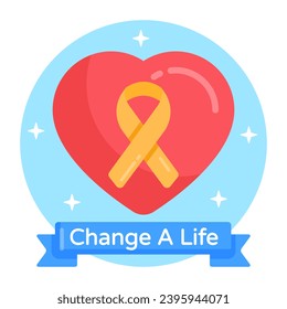 Download hope icon in flat design 
