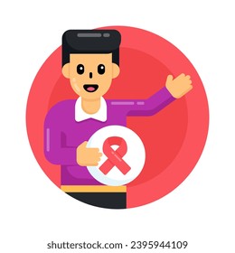Download hope icon in flat design 