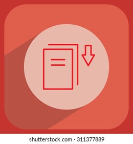 Download icon 
