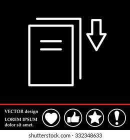 Download icon 