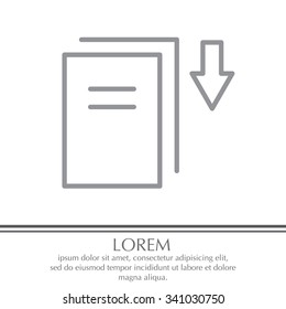Download icon 