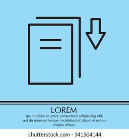 Download icon 