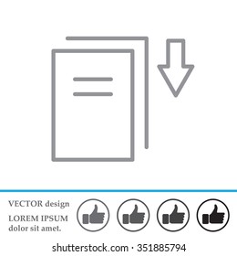 Download icon 
