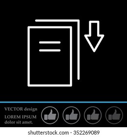 Download icon 