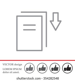 Download icon 