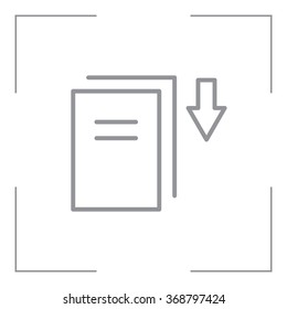 Download icon 