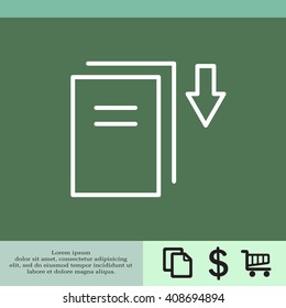 Download icon 