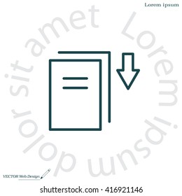 Download icon 
