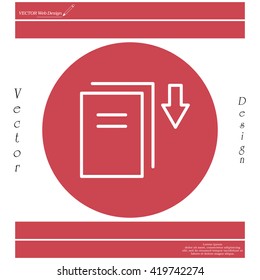 Download icon 