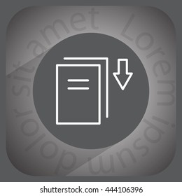 Download icon 