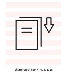 Download icon 