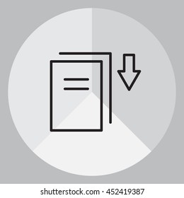 Download icon 