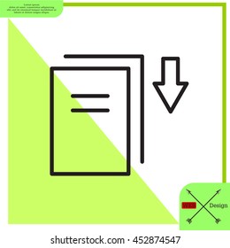 Download icon 
