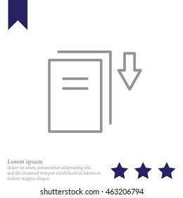 Download icon 