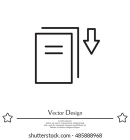 Download icon 