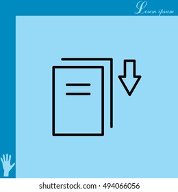 Download icon 