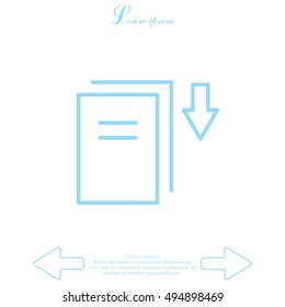 Download icon 