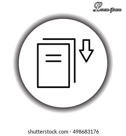 Download icon 