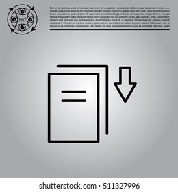 Download icon 
