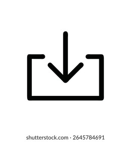"Ícone de Download com Seta eps"