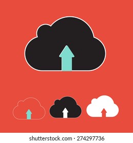 download icon, cloud