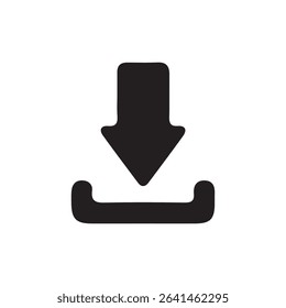 Download icon. download icon Collection. download sign and symbol. Vector eps 10
