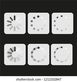 The download icon connection to the Internet. Vector illustration