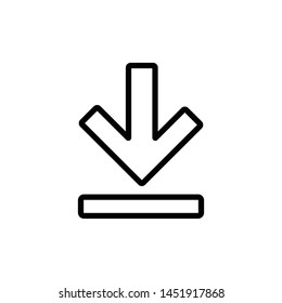 download icon - design template vector