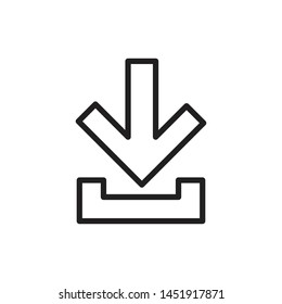 download icon - design template vector