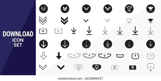Baixar design de ícone para interface do usuário e aplicativo