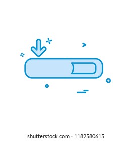 Download icon design vector
