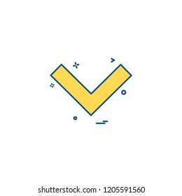 Download icon design vector `