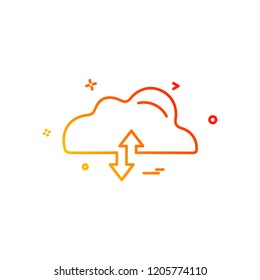 Download icon design vector